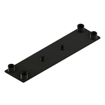 60-150-1 MODULAR SOLUTIONS POLYAMIDE PART END CAP 45MM X 180MM BLACK